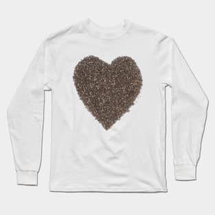 Chia Seeds Heart For Healthy Life Long Sleeve T-Shirt